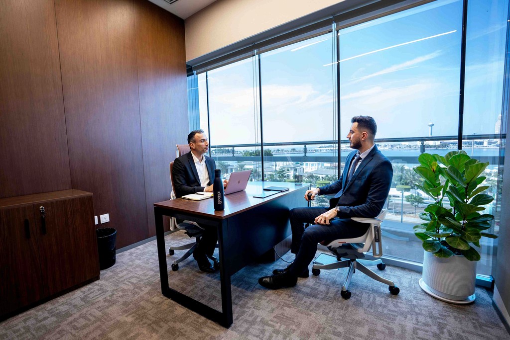 Private executive office setup ideal for PRO Services in Dubai consultations.