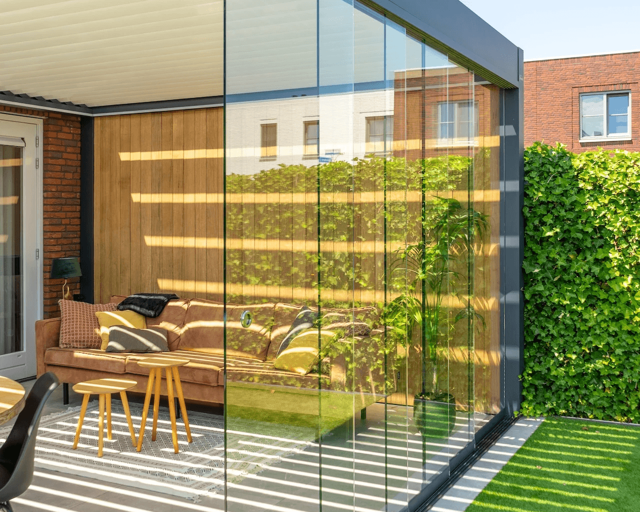 Glazen schuifwand - Dugreja Putten