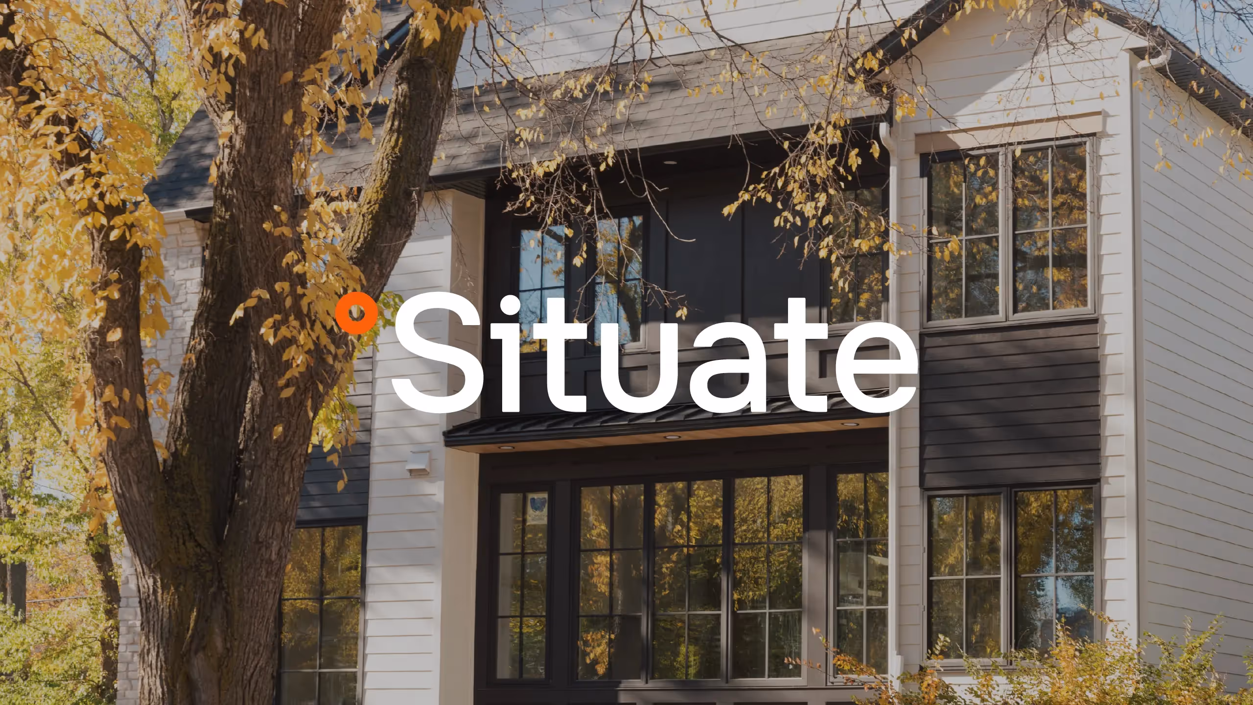 Situate project photography featuring a branded vehicle and outdoor setting design detail