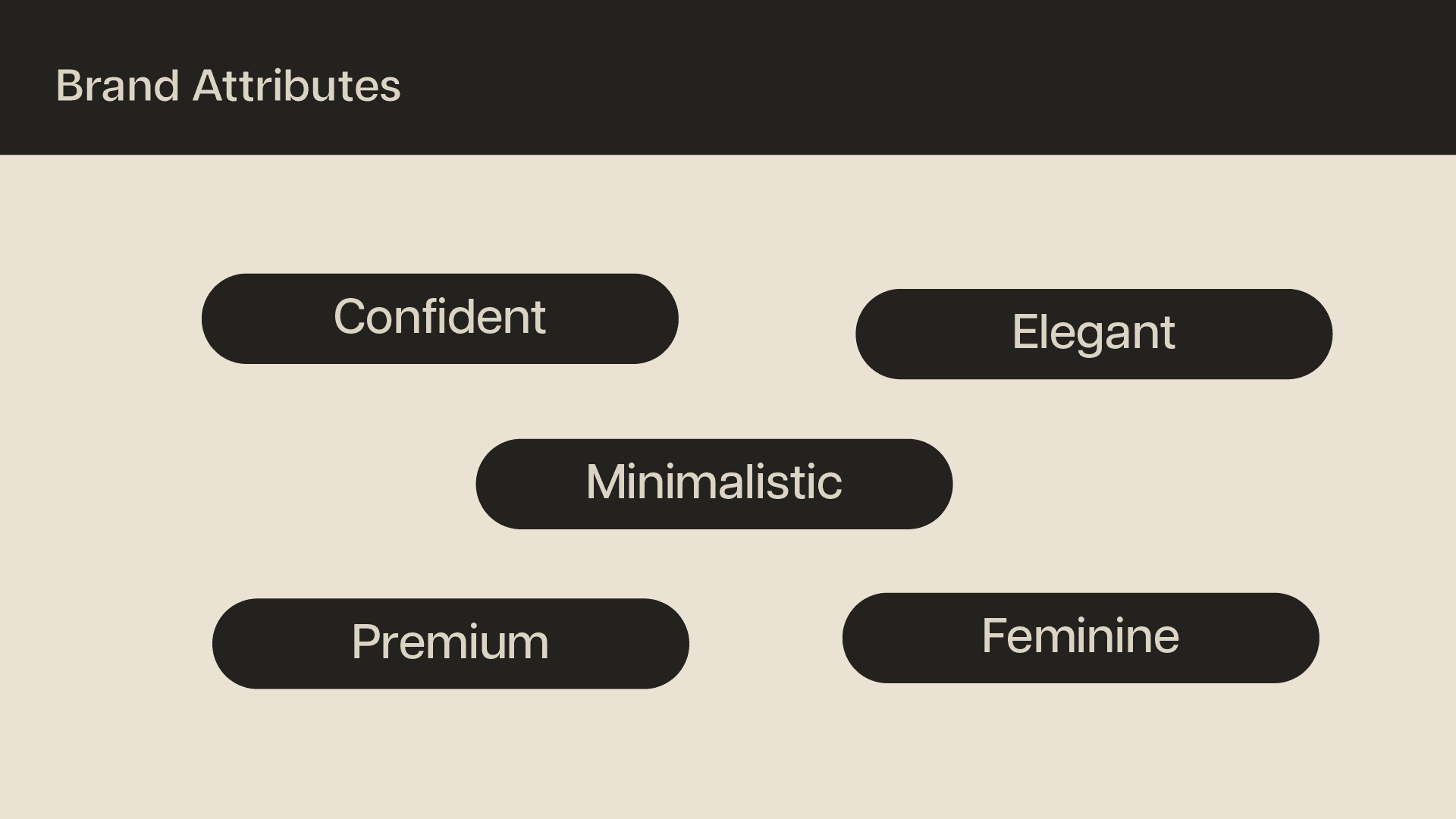 Image shows the text "Pure Radiance" and "Radiate Confidance" on a textured background in neutral tones.