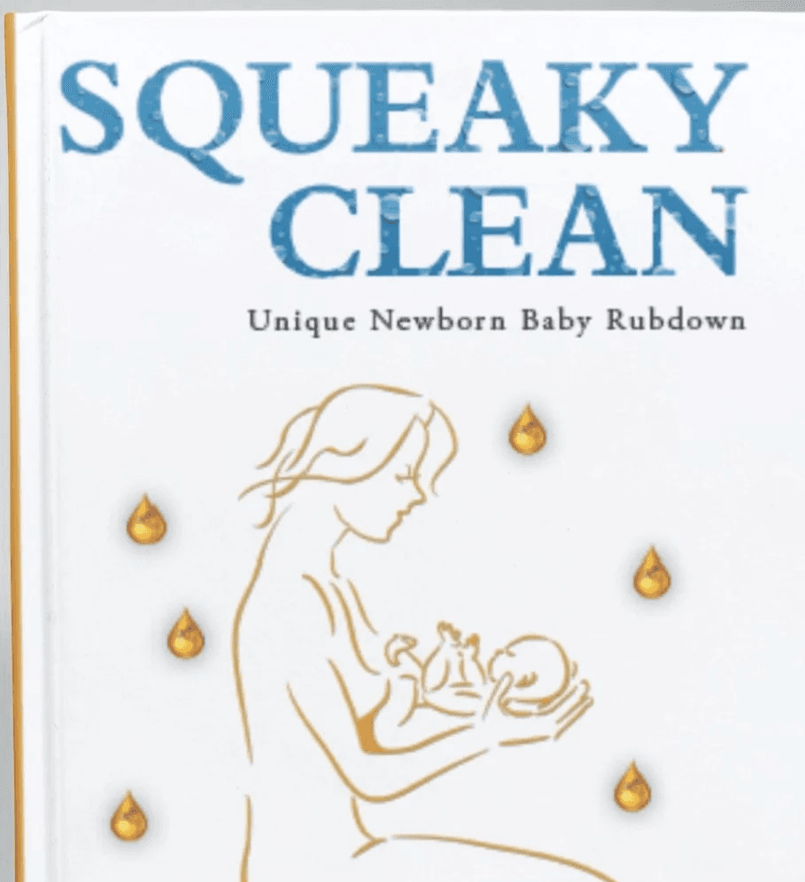 Squeaky Clean-Unique Newborn Babay Rubdown