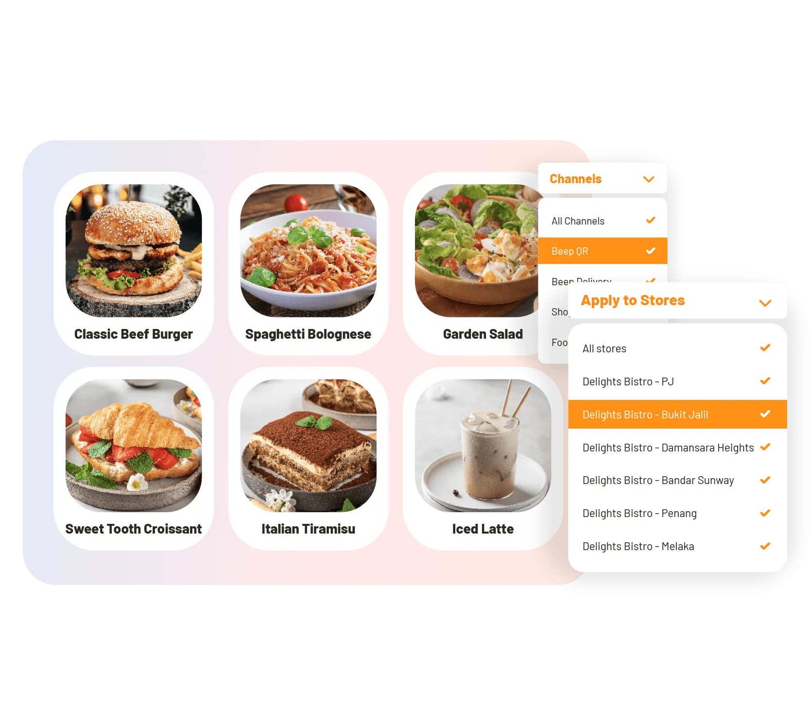 Centralised menu and pricing management across multiple restaurant outlets with StoreHub POS.