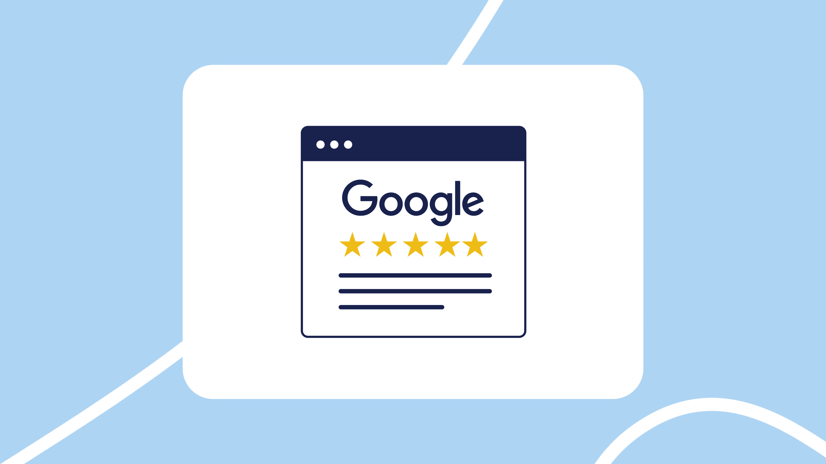 Icono de Google con 5 estrellas: reseñas que generan confianza en tu concesionario