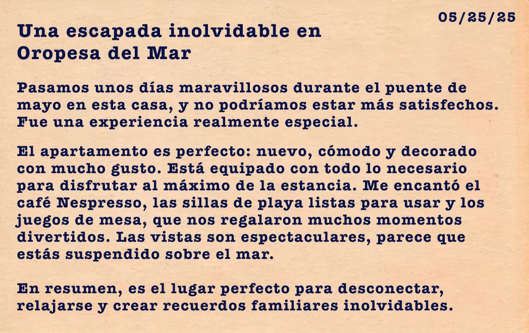 Old Postcard with Reviews written on them