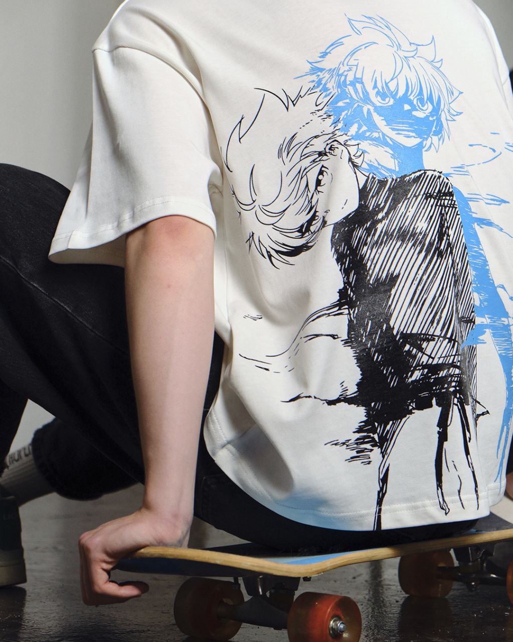 Godspeed Assassin / Killua Zoldyck Inspired Oversized Tee