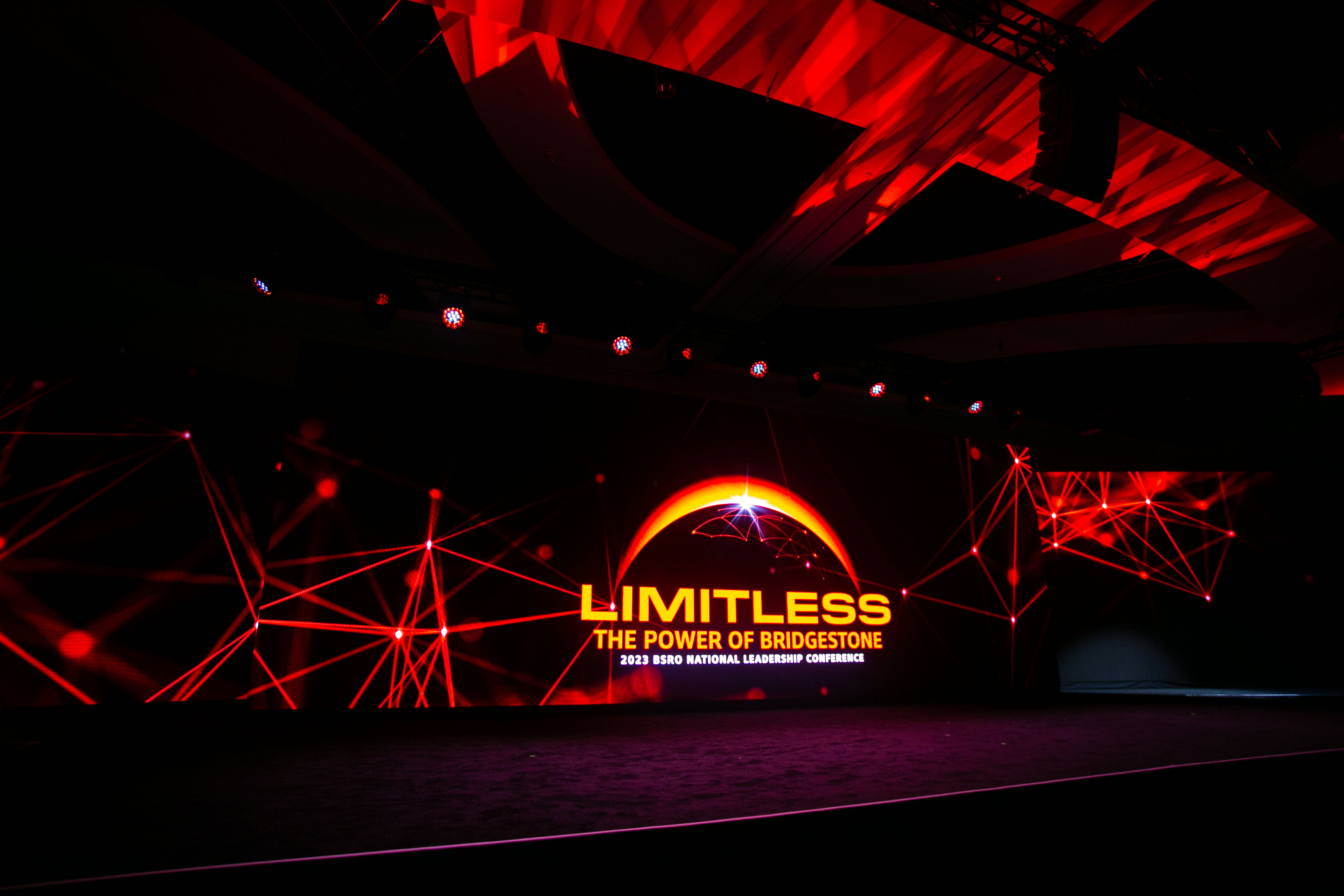 Bridgestone National Leadership Conference Limitless stage
