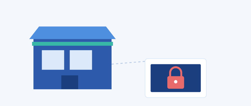 Small retail business protecting accounts from password-related security risks