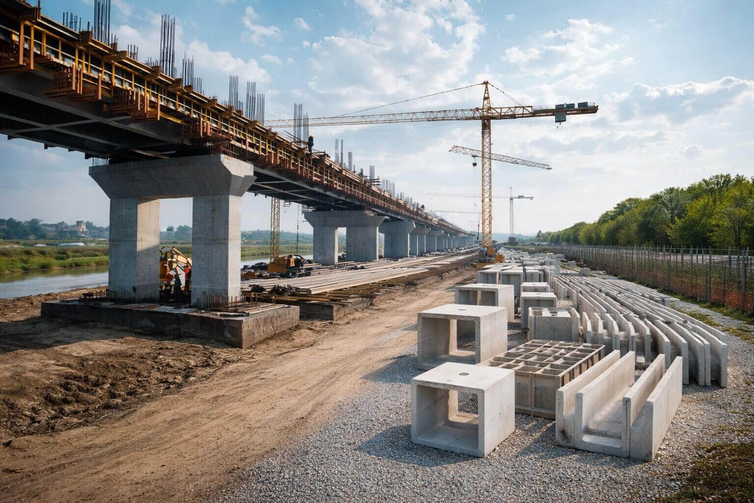 An orange cube-shaped side table is shown.