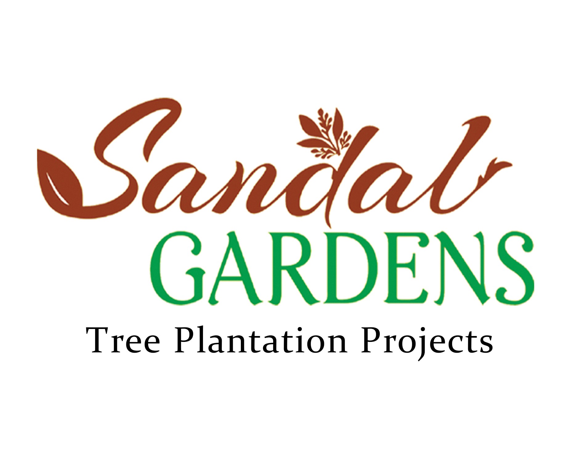 Sandal Gardens - Red Sandalwood Farmlands logo by Charan Group
