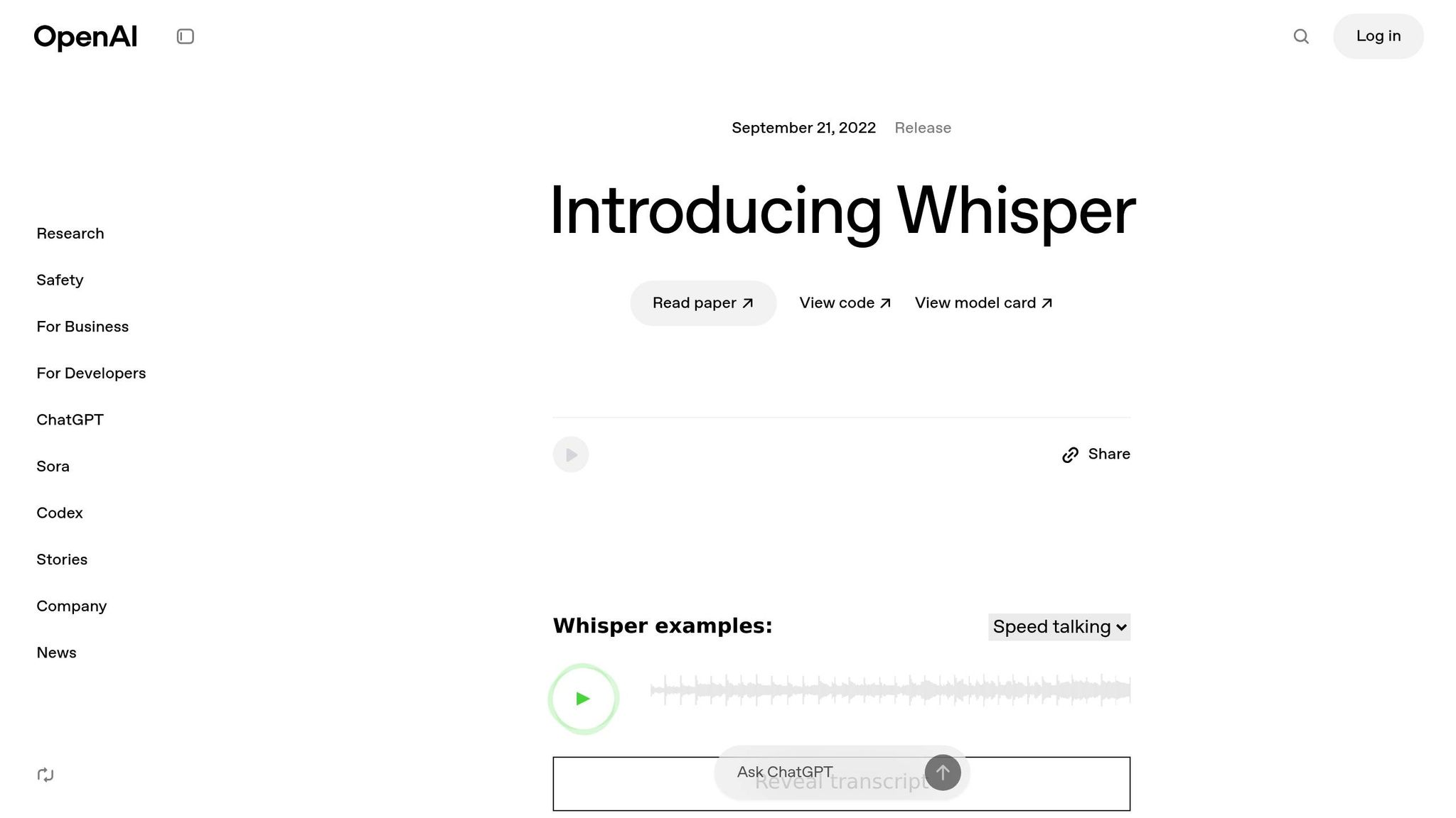 Whisper