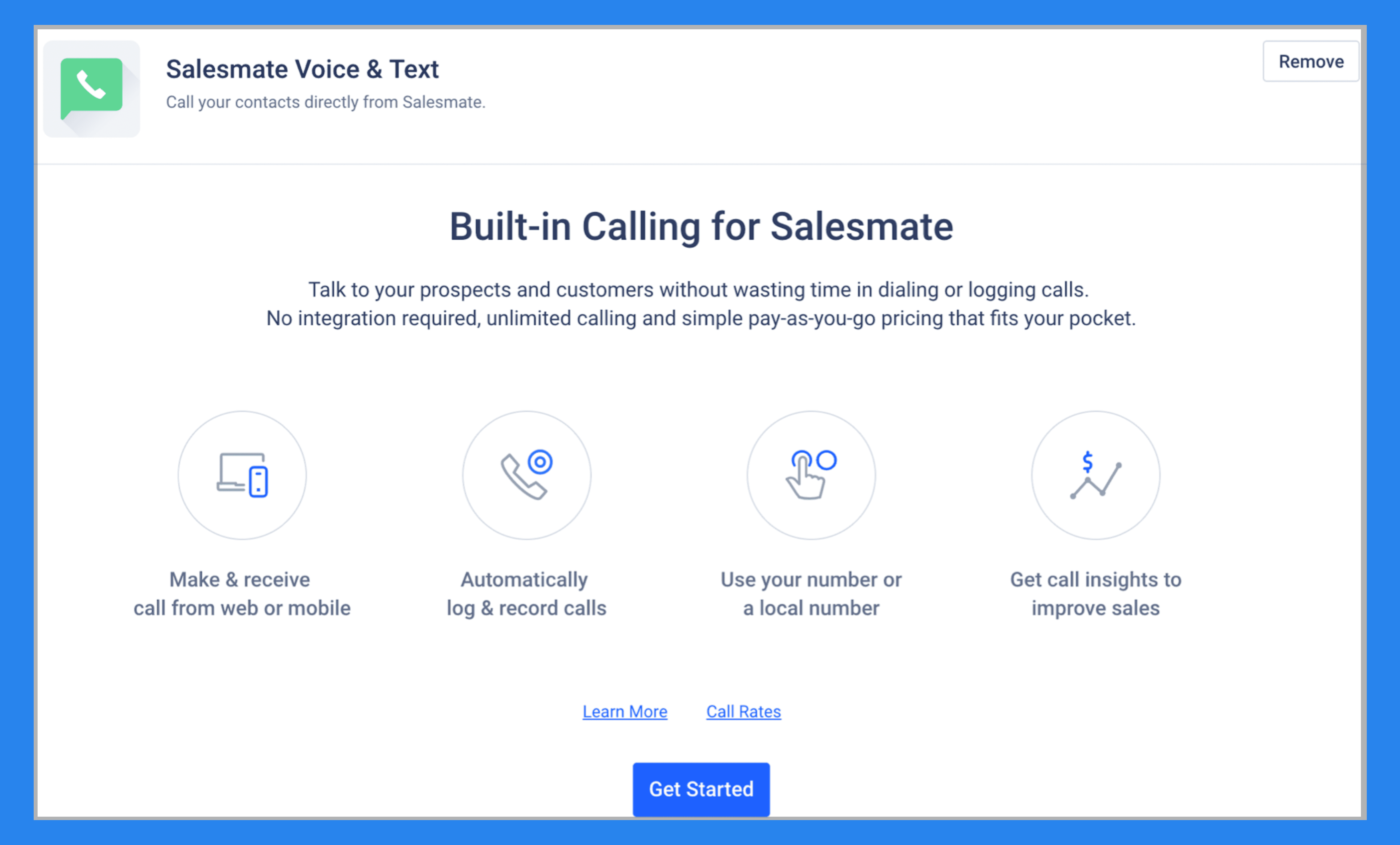 Salesmate’s Key Features: Omnichannel Communication