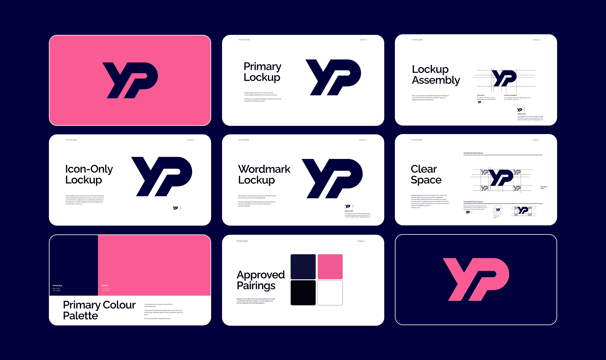 Rebirth studio YellowPanther Logo Branding