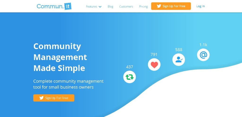 Commun.it – Simple Community Management tool