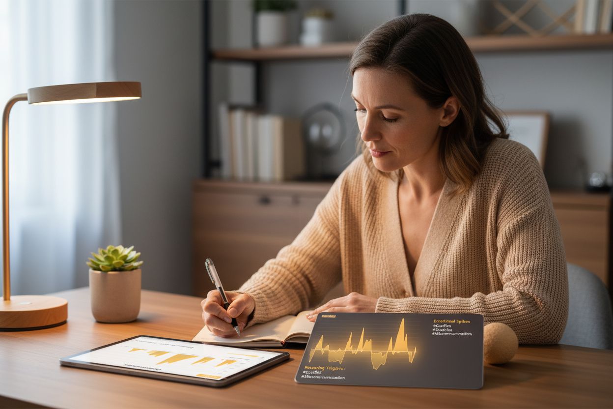 emotional trigger journaling workplace