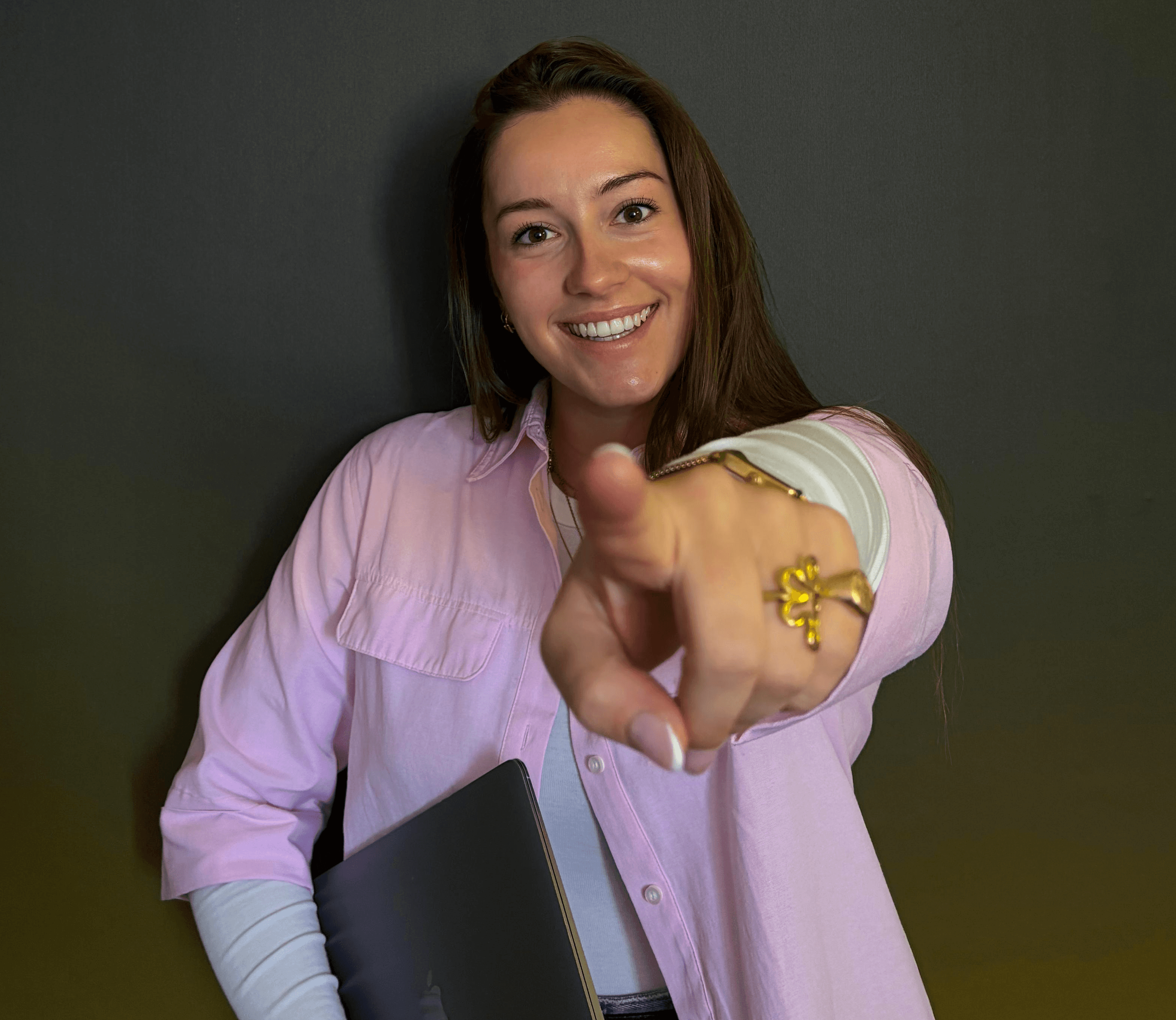 Photo of an employee enjoying their free lunch