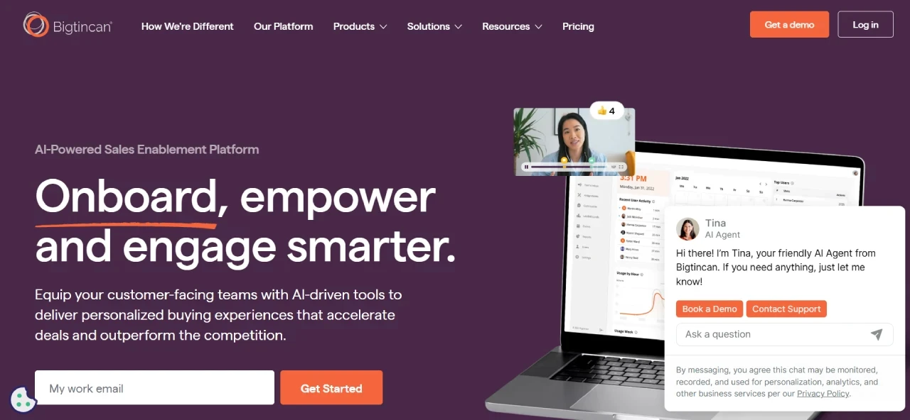 bigtincan homepage