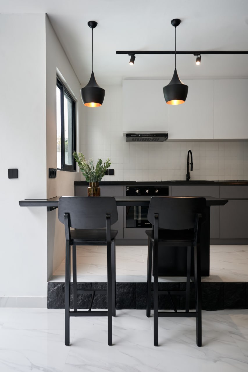 A two-level 2-bedroom villa in North Ubud, fully furnished and overlooking the surrounding jungle