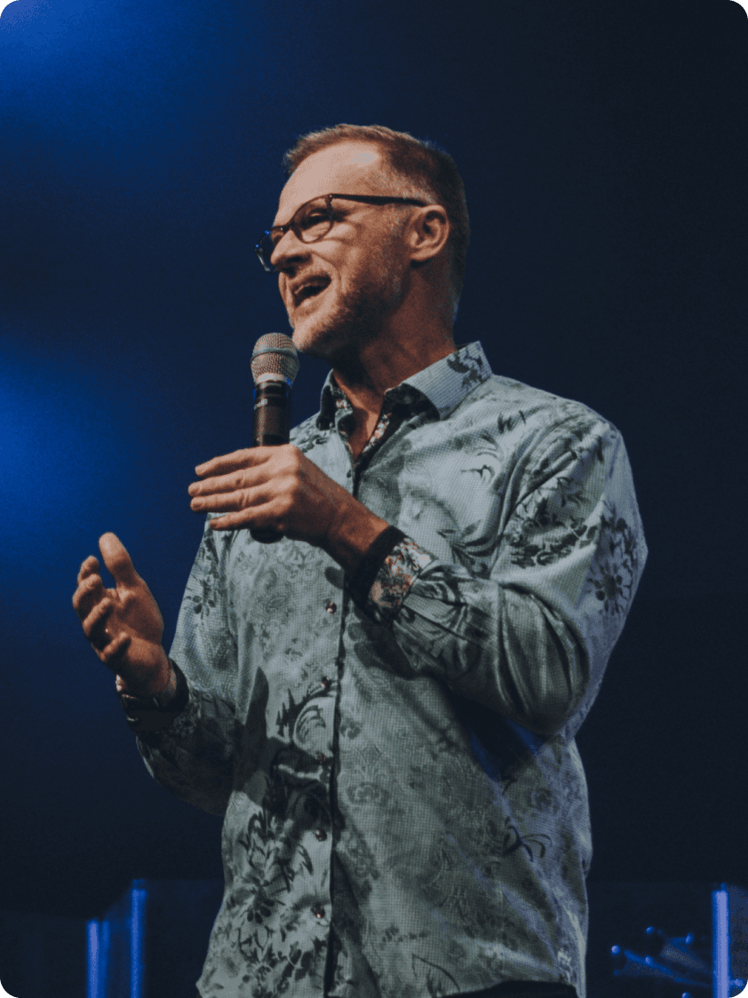 A pastor teaches their congreation.