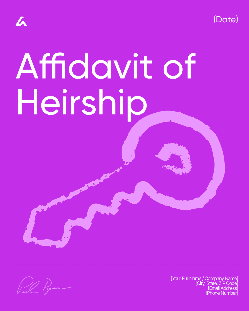 Affidavit of Heirship