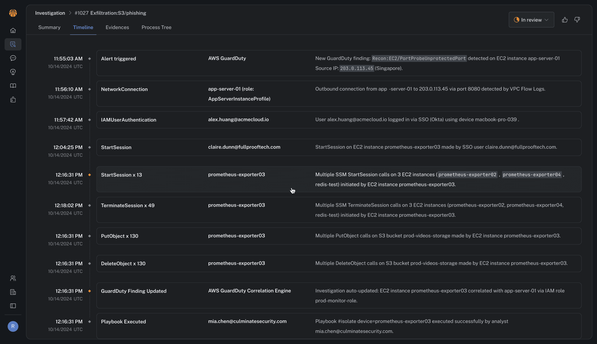Data querying interface with SQL code snippets and access options. Featuring IBM logo and a dark theme.