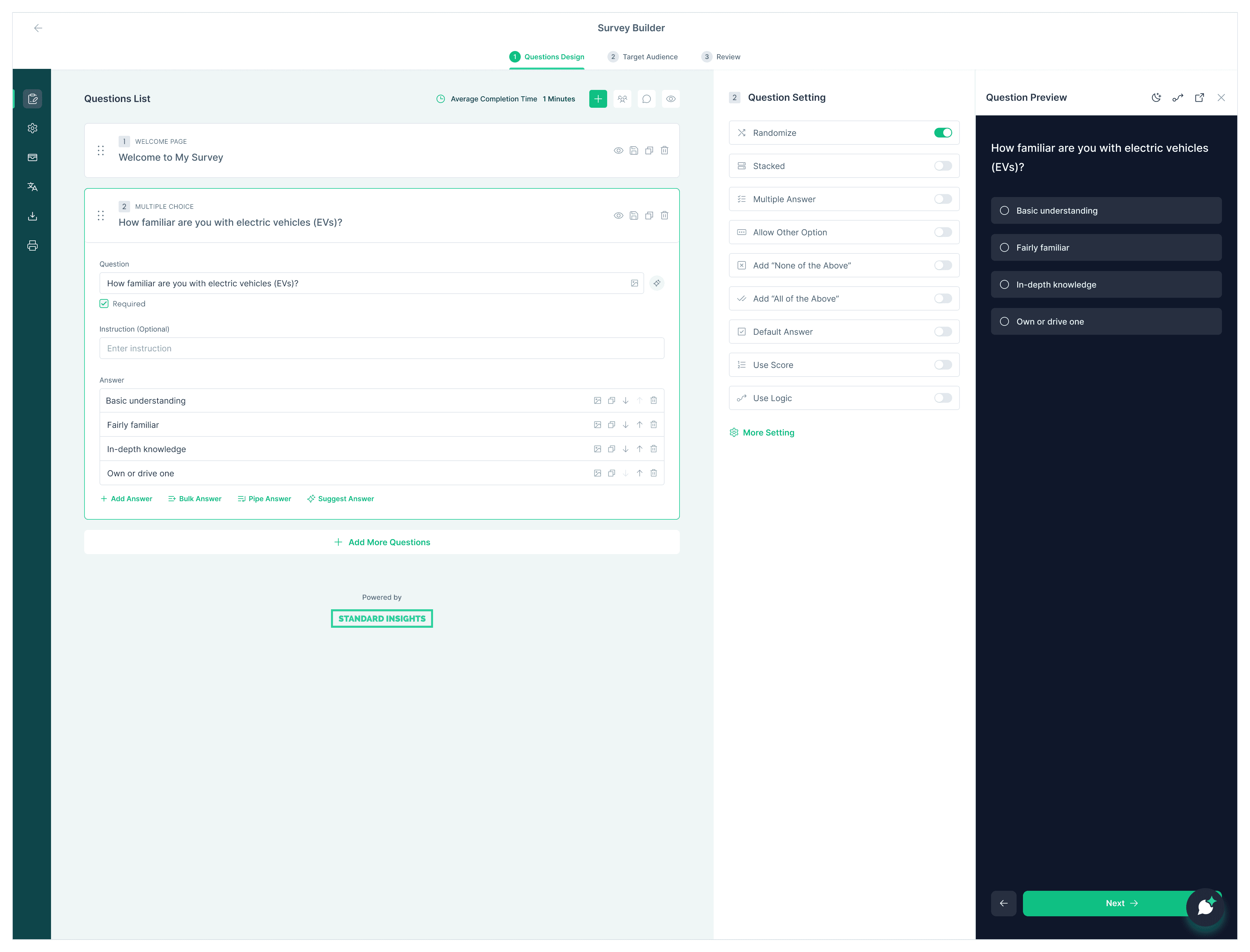 survey builder
