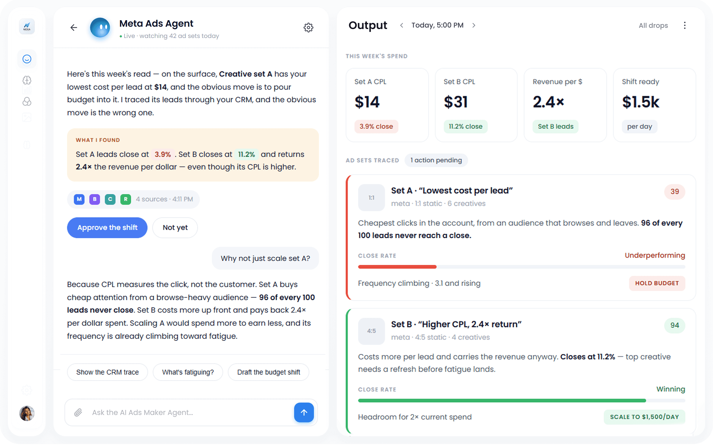 dashboard mockup