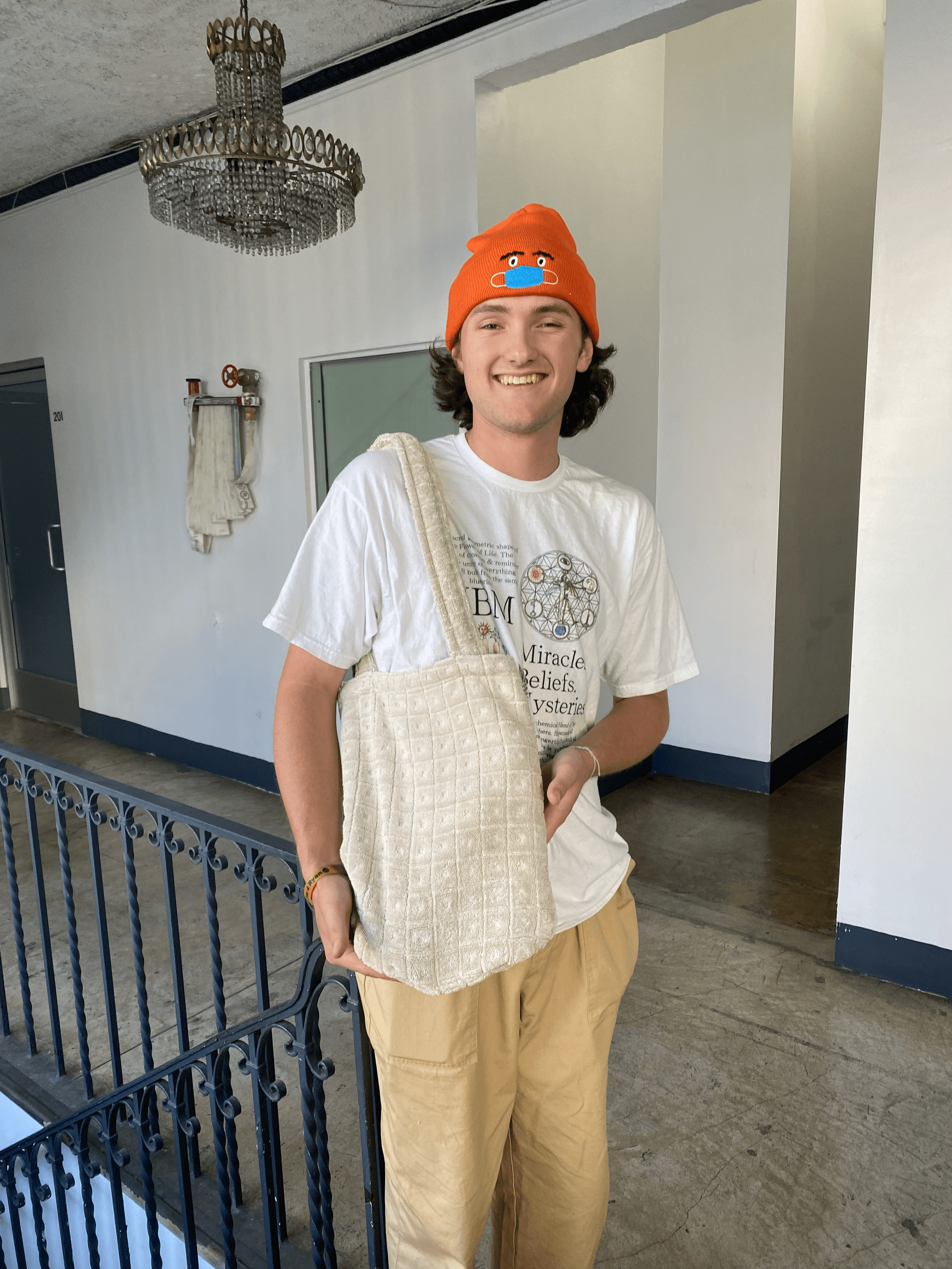 Theo Berry: Friend with Tote Bag