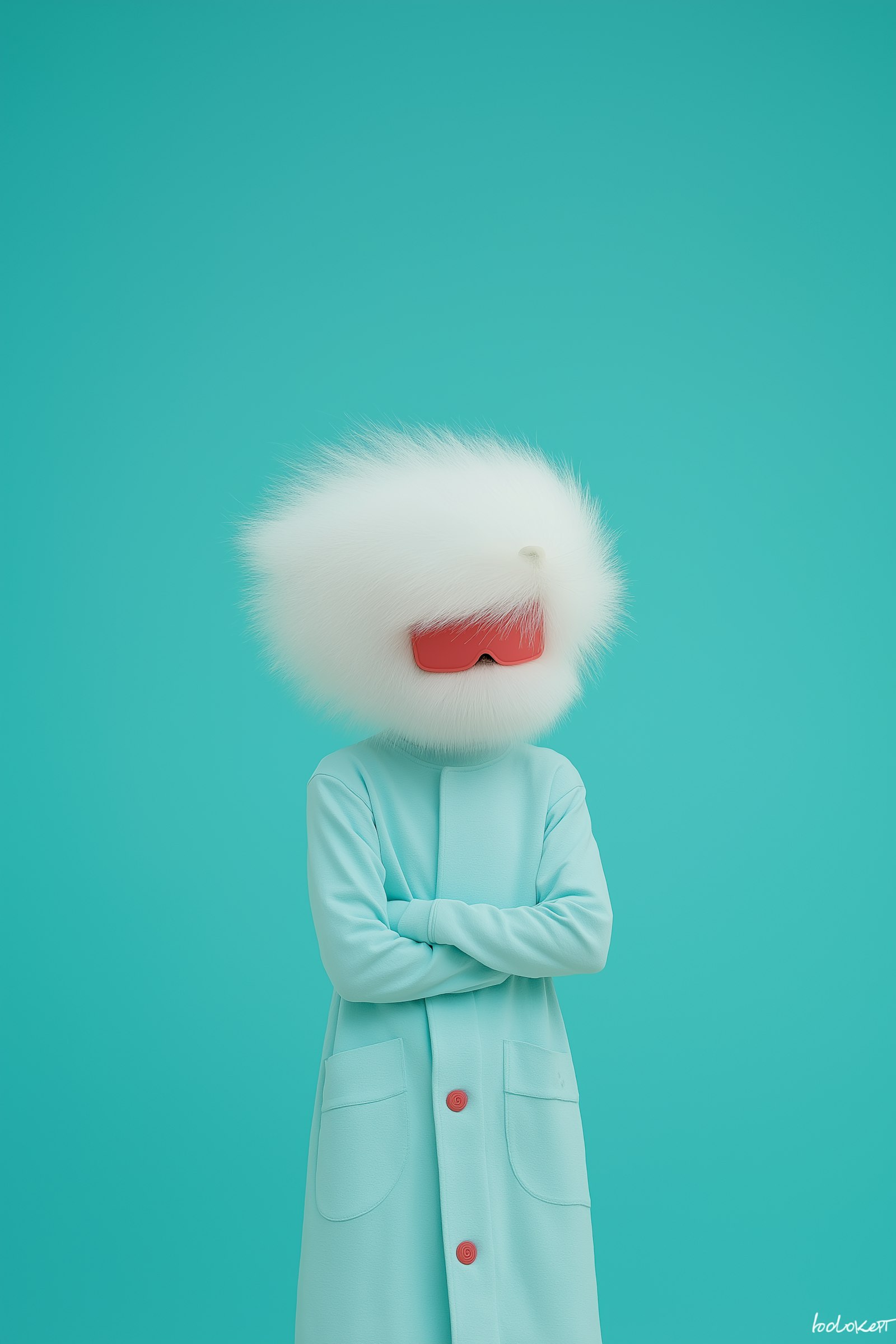 Man wearing a fancy dress costume