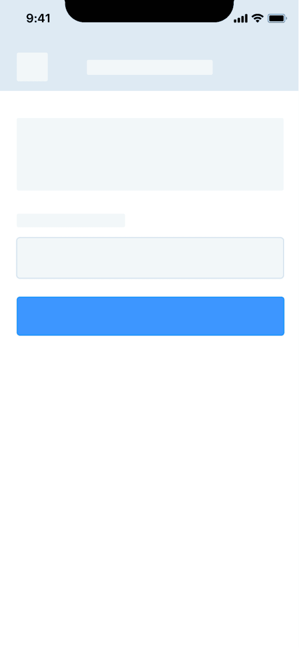 Mobile UI