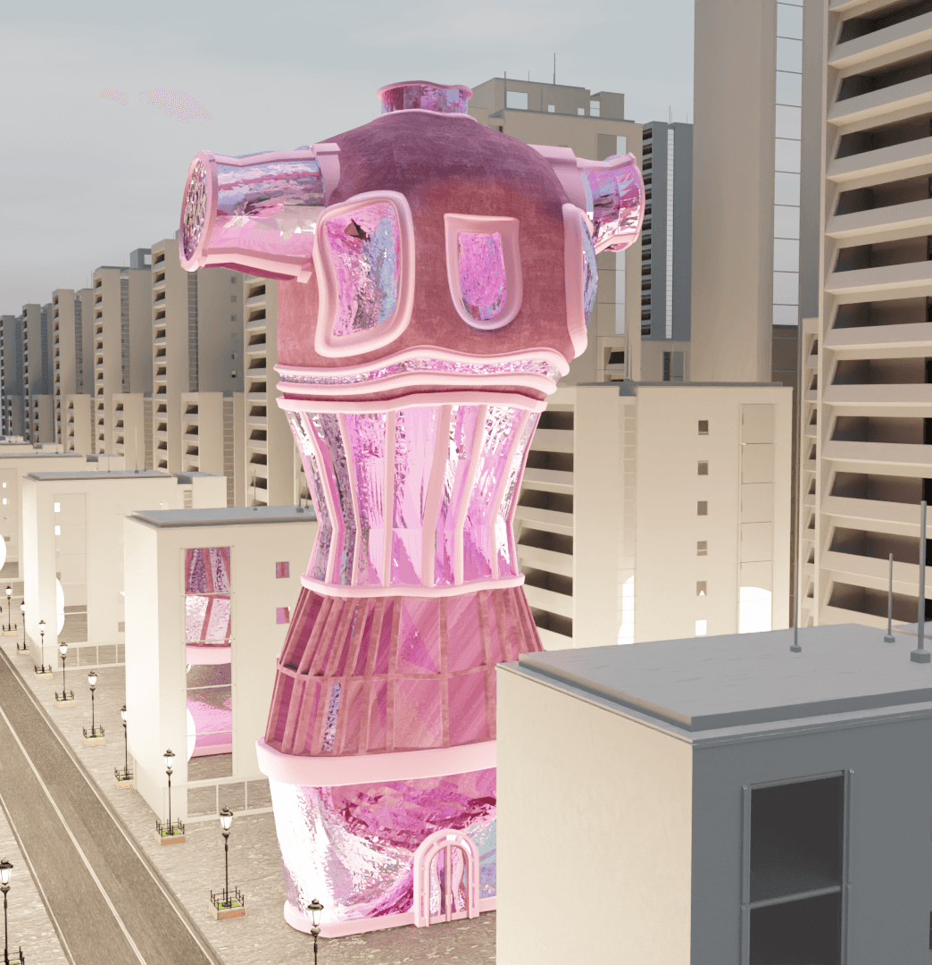 Gender - A tower with stereotypical "feminine" traits.