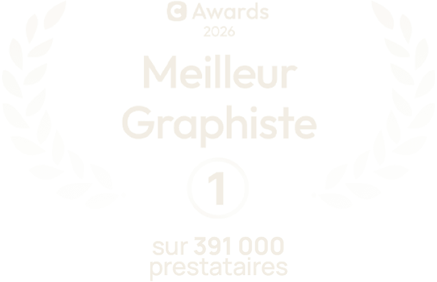 Award "Meilleure graphiste" 2026 finissant 1ère place