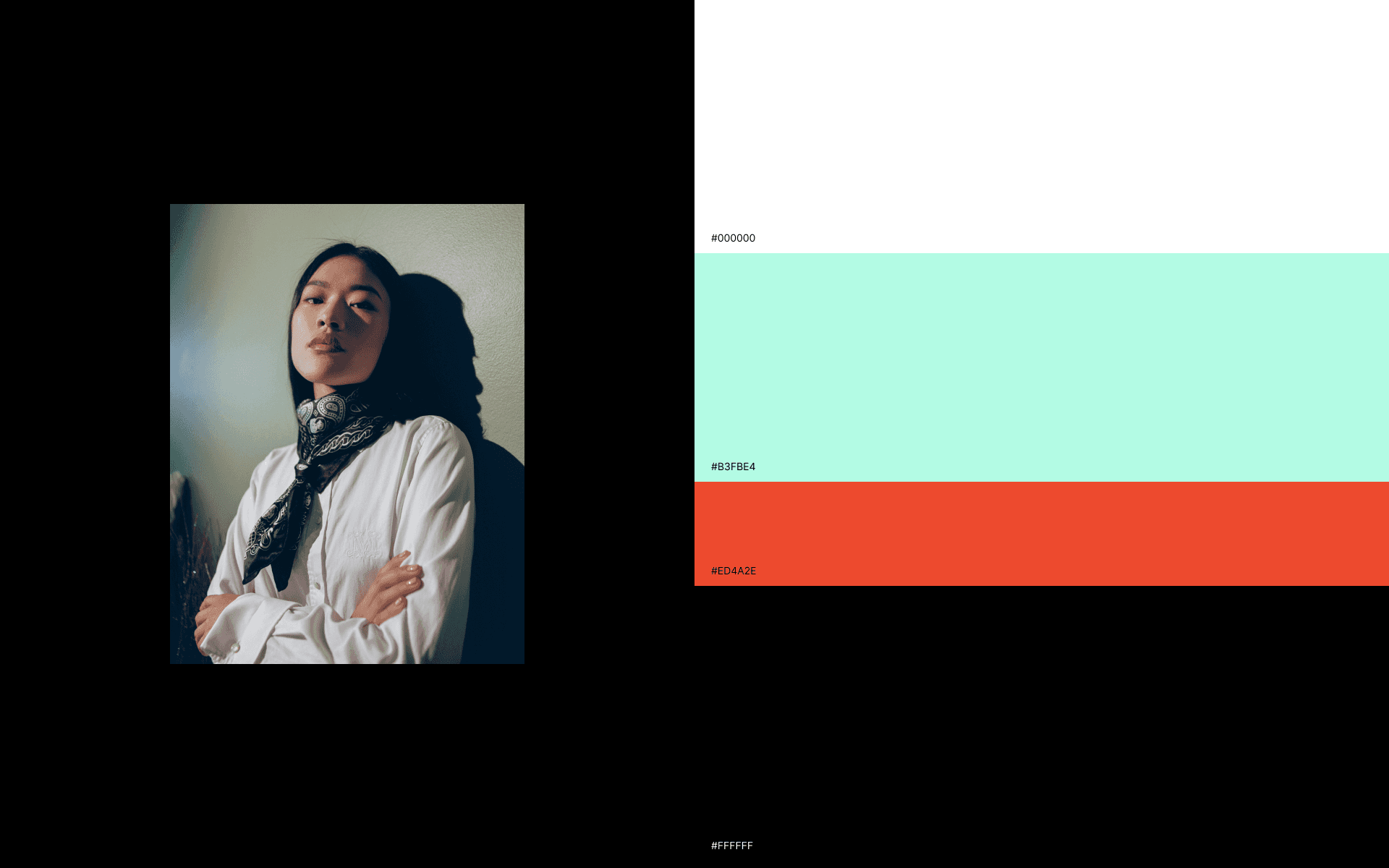 Cool Eye Creative - Andrea Pascual Fashion Brand Colour Palette