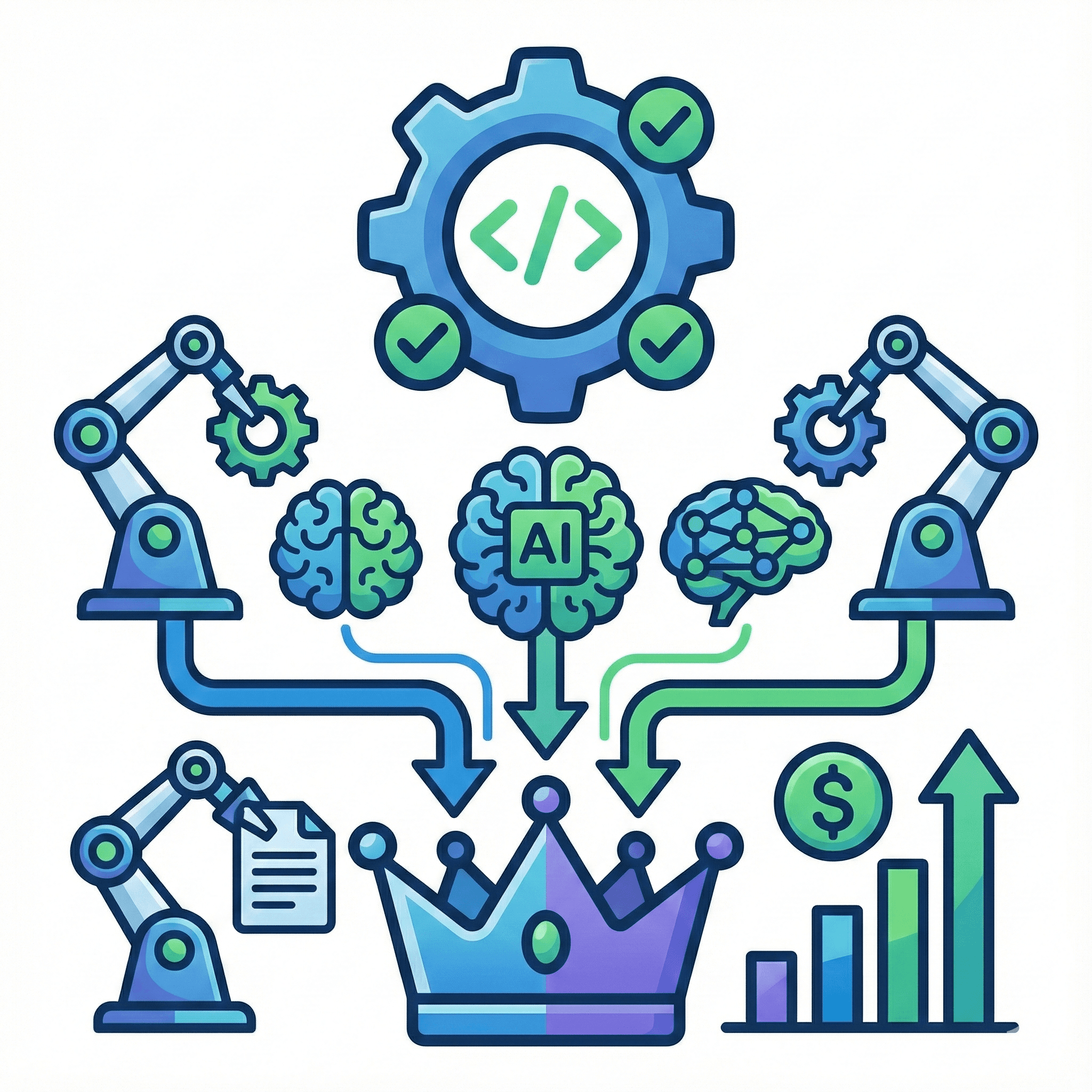 Application Logic + AI Inference