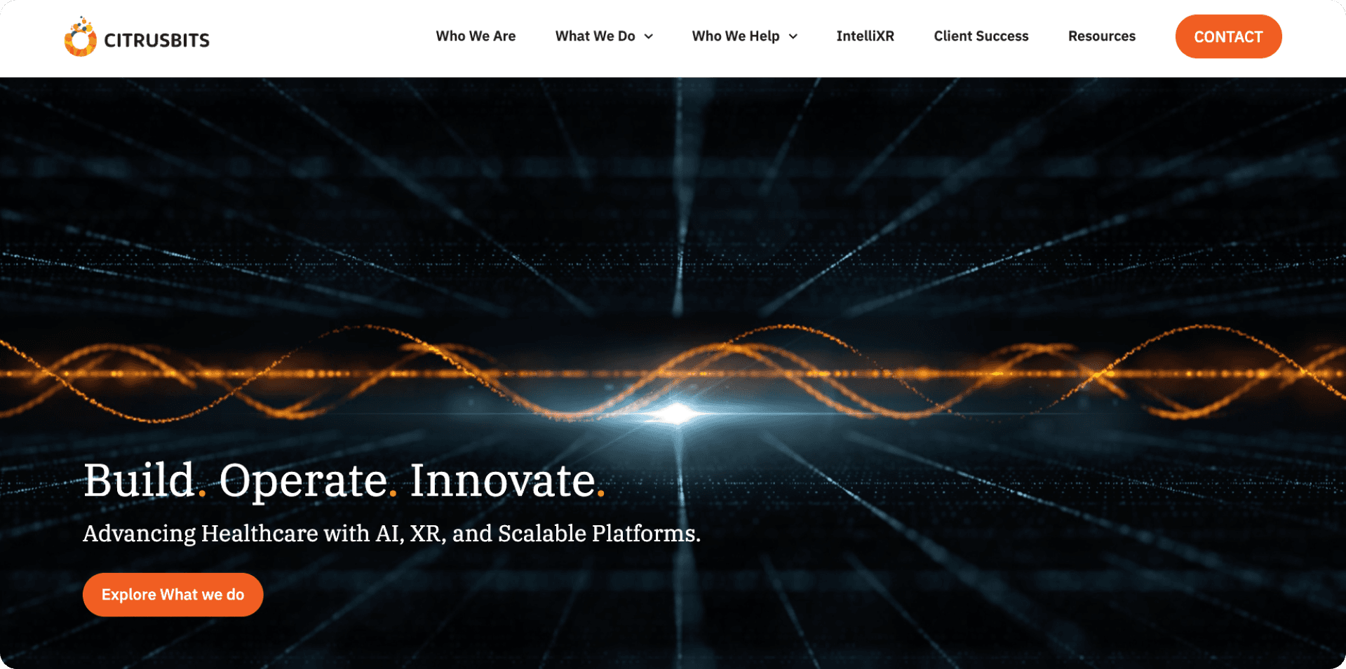 CitrusBits Website Home Page