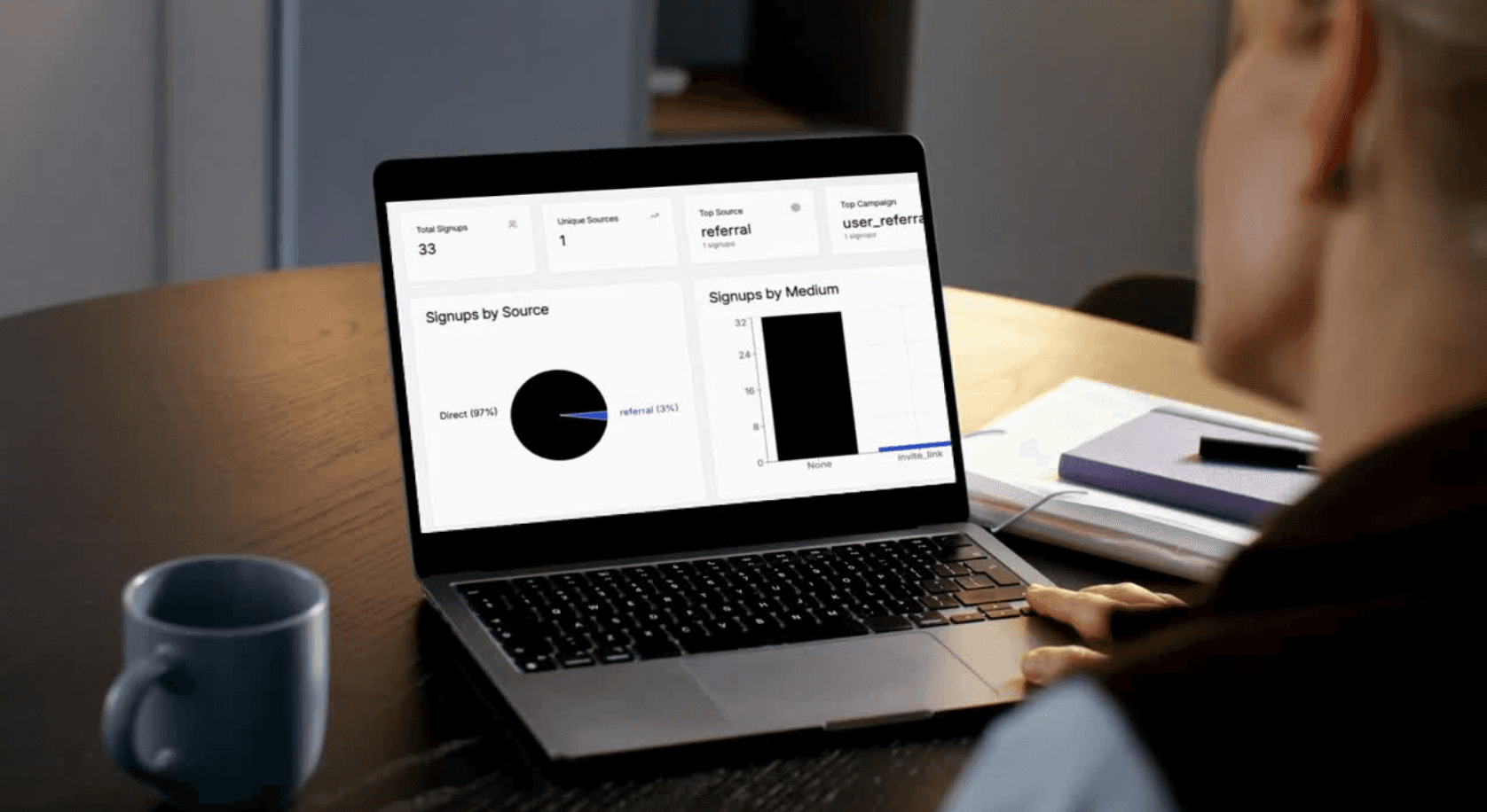 macbook pro on brown wooden table