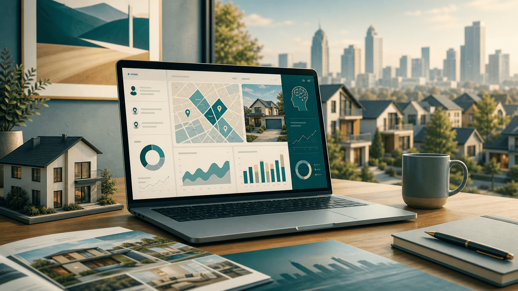 AI Marketing for Real Estate Agents: Open House Campaigns, Local Lead Follow-Up, and Listing Promotion hero illustration