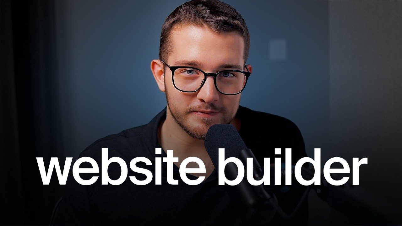 Expert discussing website builder tools