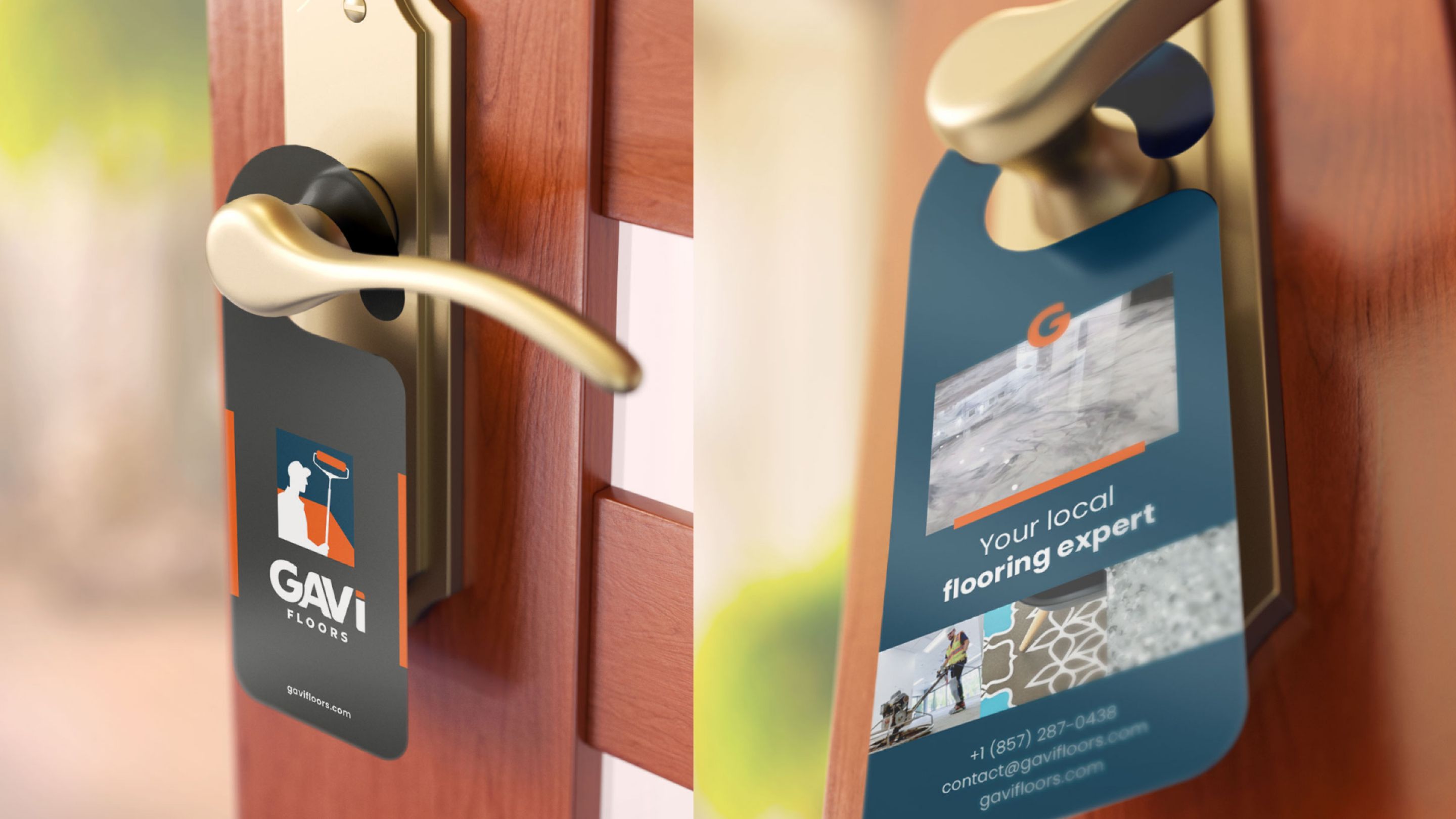 Projeto de identidade visual para Gavi Floors