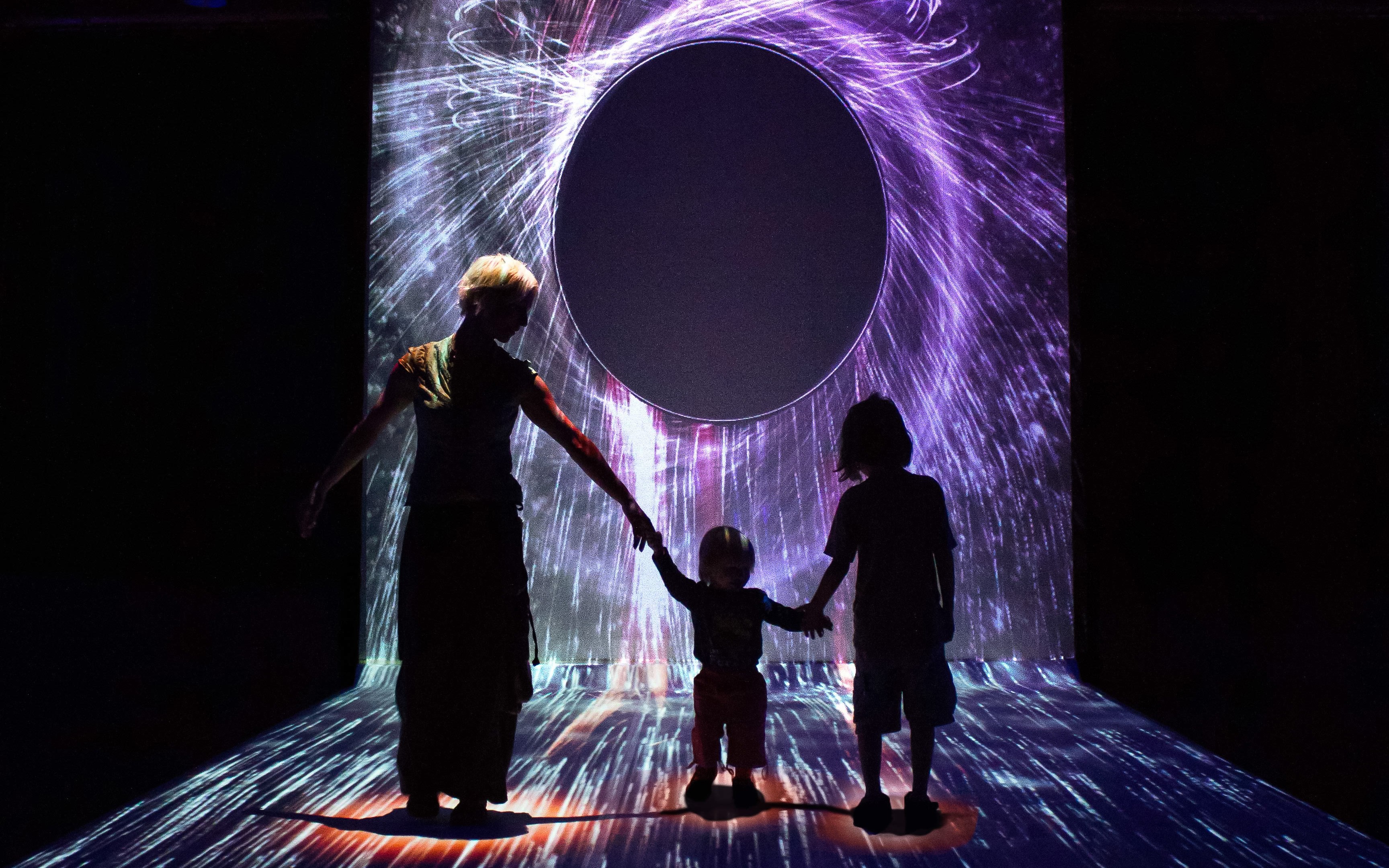Vortex Lucis - interactive installation