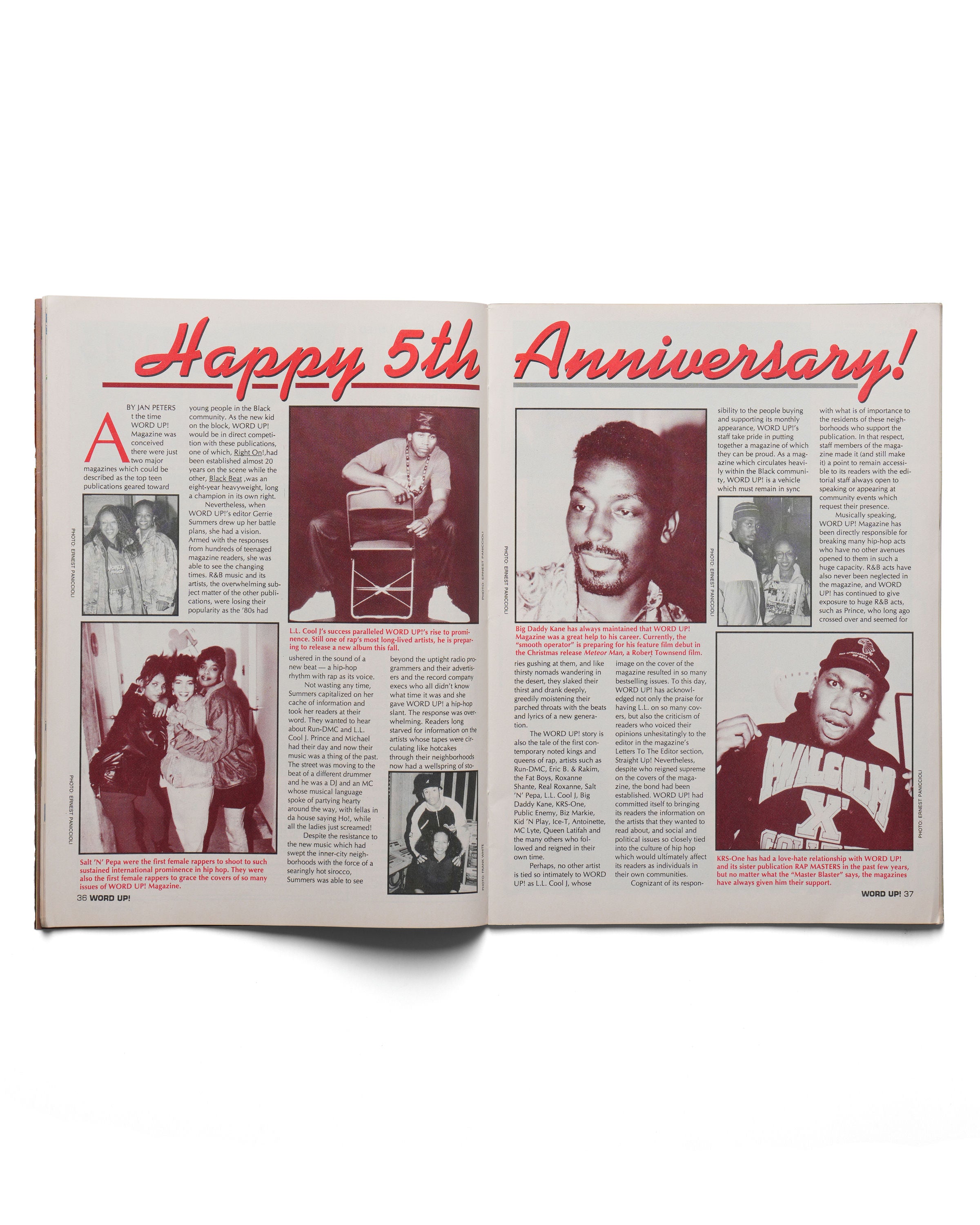 Word Up - December 1992 - Insert
