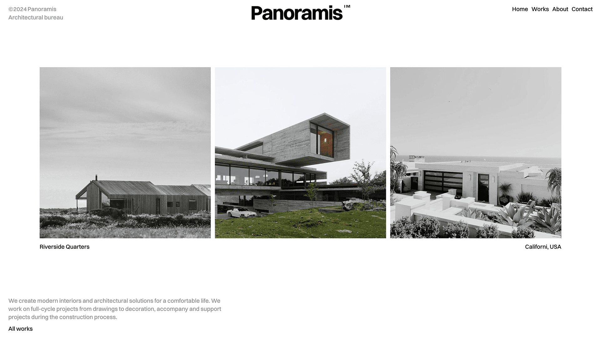 Panoramis Framer template