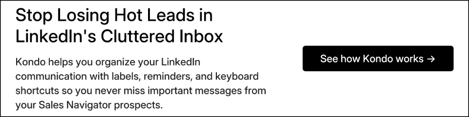 Stop Losing Hot Leads in LinkedIn's Cluttered Inbox