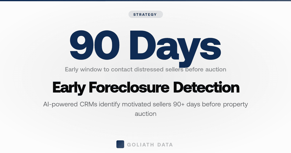 How Foreclosure Notices Find Sellers 90 Days Early