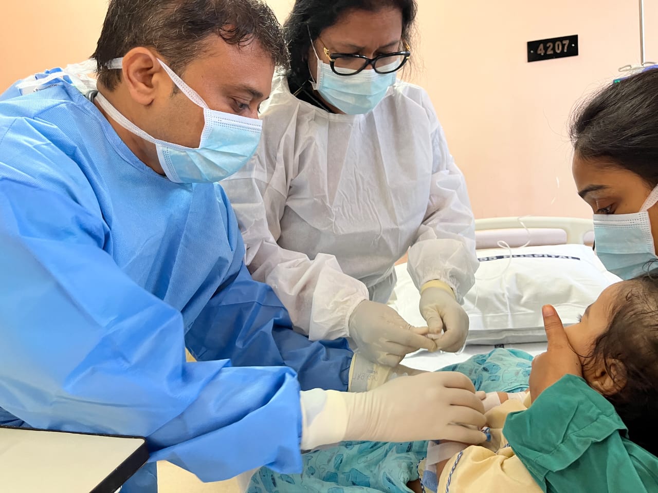 RMLIMS Docs treat girl with 3 rare conditions