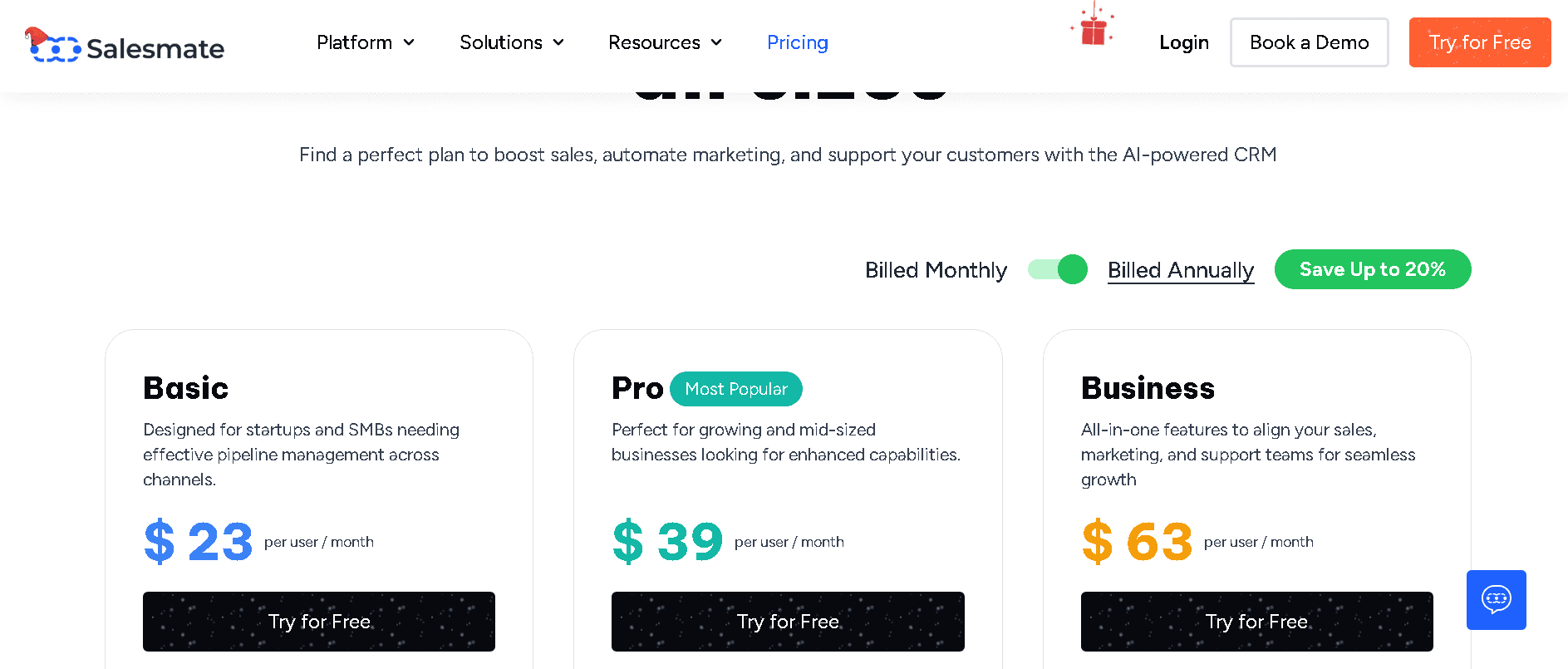 Salesmate Pricing