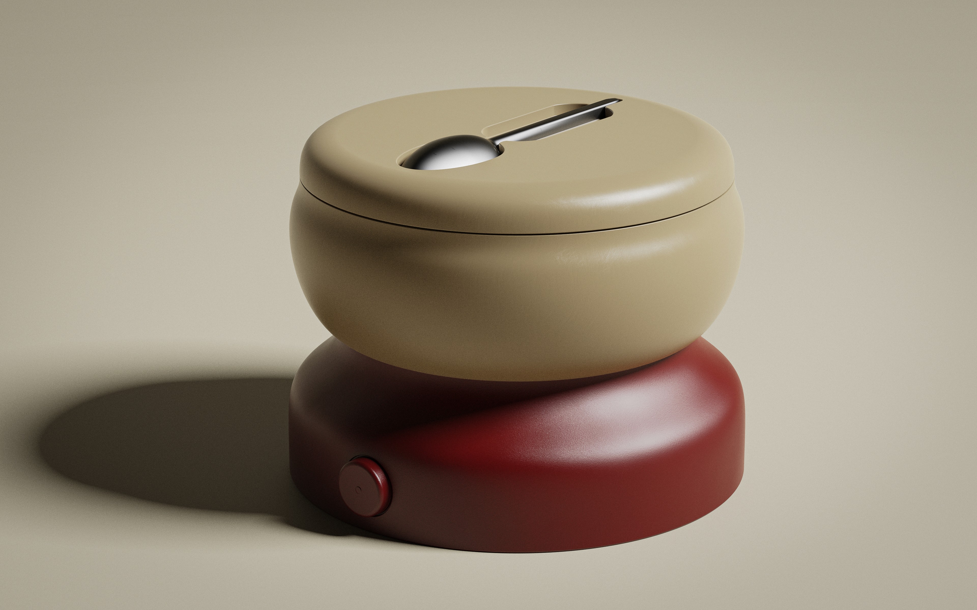 man wearing grey t-shirt standing in front of man sitting on chair