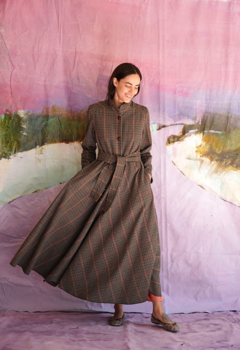 Woman looking at camera