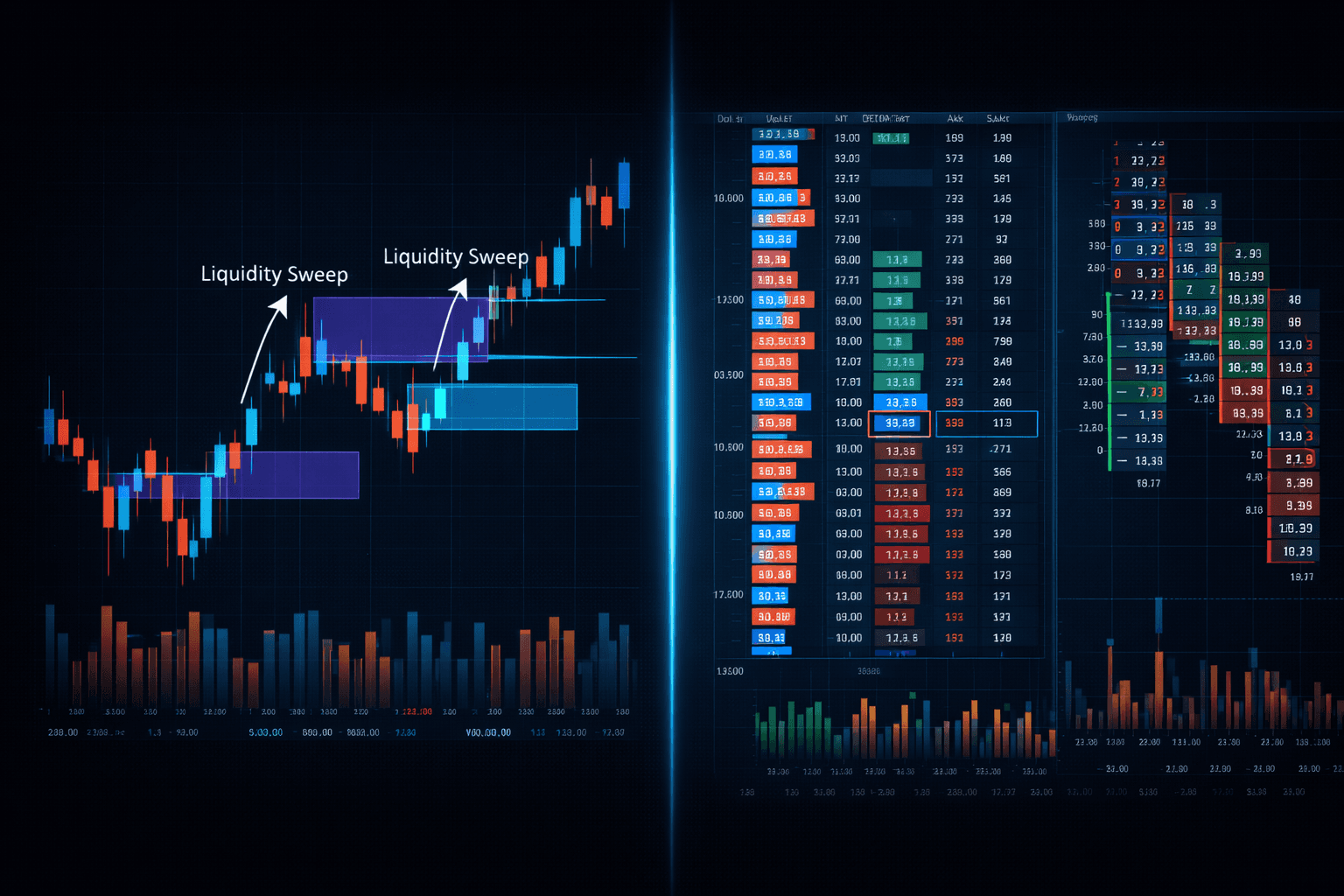 ICT vs order flow — structure for bias, order flow for confirmation
