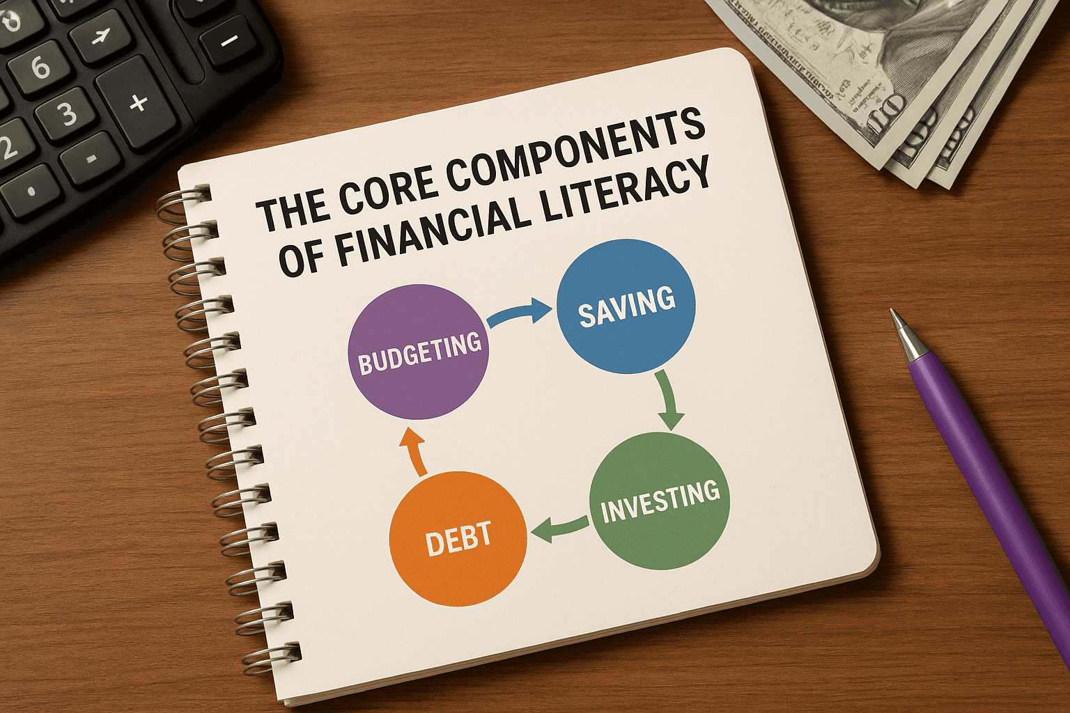 The core components of financial literacy