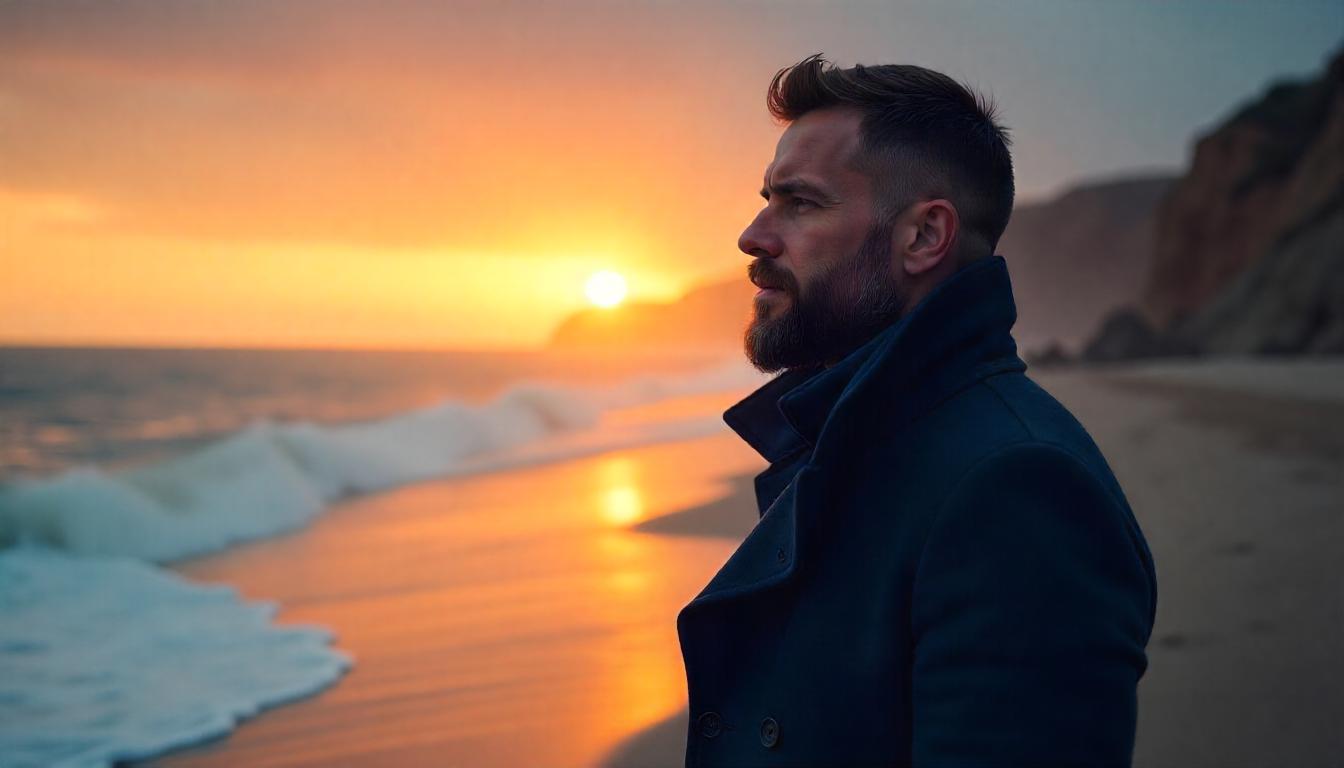 Heso blog image, man looking into the horizon looking for self-reflection